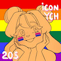 🏳️‍🌈#1 Pride icon YCH[OPEN] 🏳️‍🌈