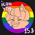 🏳️‍🌈#2 Pride icon YCH[OPEN] 🏳️‍🌈