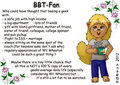 Furry Bestiarium 27 - BBT Fan