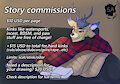 Story Commission Prices! by CameranNicephore