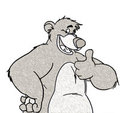 Baloo thumbs up with style