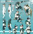 Ninja Cat commission by Stamppmats