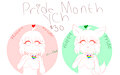 Pride Month YCH by PassionateMochiBun