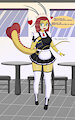 Hanako the maid cleaner shrimp