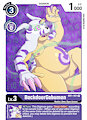 Digimon TCG card badge - BackdoorGabumon by BenjiBat