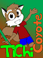 FF 10 Badge - Ti Chi Coyote