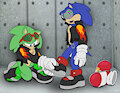 Commission - Sonic/Scourge/OC