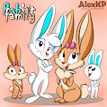 Rabbit family by AlexUmkaArt