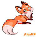 Pappy the fox laying