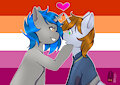 Littlepip x Homage - Happy Pride Month!!! by Natt333