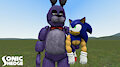 Bonnie Carrying Sonic Under Arm - 2021