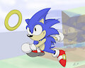 Sonic The Hedgehog - Gotta Go Fast! by kezmmar