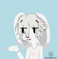 Platinum_Rabbit Character Design Bust (CM) by Samdafurry