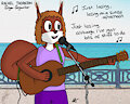 A Singer-Songwriter-Squirrel