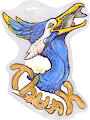 Fish Swallowing Badge