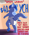 no auction multiple slots YCH - droopy waddles