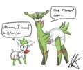 Liljdude Commish: Grass Legendaries (Coloring by me and friends) by KeyLime