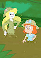 Minerva and Elmyra: Jungle Adventure by Luckykid7
