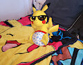 Pikachu Tries on my Glasses