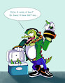 Sober Croc (Commission) by SDCharm