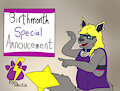 Birthmonth Special Commission Announcement