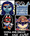 July icon and Emoji sale!