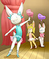 Dancing bunny by ConejoBlanco