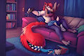 Pawflix and Chill - By Tazara