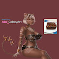 Chocolate Kitten Censura by AlexGalaxyArt by AlexGalaxyArt