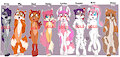 *ADOPTABLES*_Colorful cubs!