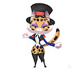 Clawroline S Magician Outfit