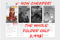 Now Cheeper, only 2,99$ for the whole Folder!