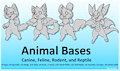 Furry Base Pack Canine Feline Rodent and Reptile P2U