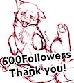 600 followers raffle on Twitter!
