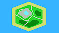 Hexagon Island Map by TerryTheBlueFox