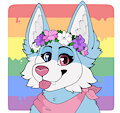 Pride month Icon by FlamingPaw