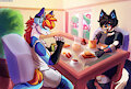 Brunch Breakfast with friend! by Chromaboiii