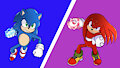 Sonic VS Knuckles