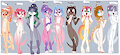 *ADOPTABLES*-Summertime otters