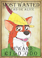 Robin Hood Wanted Poster by KodeyCaribou