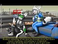 Ty and Isinia in the Wasteland by Tydrian