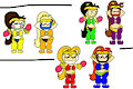 Bomberman Harem Belly Dancer Genie Girls