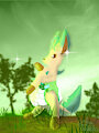 Diapered Leafeon by GatoeonALT