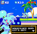 Spaicy retro game