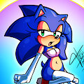 Sonic - Genderbender by FelisMoon