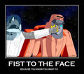 Fist To The Face. By Ladyshinwa.