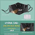 Hyena Dad Mask by TheVale by FurryDakimakura