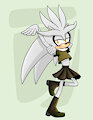 Silver the Hedgehog Crossdressing