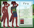 Fira (ref sheet) by FresaRosa