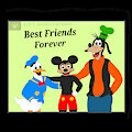 Donald, Goofy and Mickey - BFFs Fan Art by KodeyCaribou